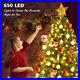 6ft_Pre_lit_PVC_Christmas_Tree_Hinged_8_Flash_Modes_Giftwith_650_LED_01_wy