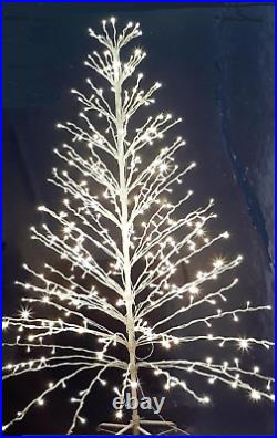 72 Led Lighted Cascade Outdoor Christmas Tree 400 Led Lights