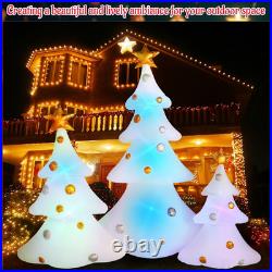 7FT Christmas Inflatables Beautiful Trees 2025 NEW LED Outdoor Decoration