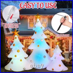 7FT Christmas Inflatables Beautiful Trees 2025 NEW LED Outdoor Decoration