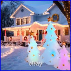 7FT Christmas Inflatables Beautiful Trees 2025 NEW LED Outdoor Decoration