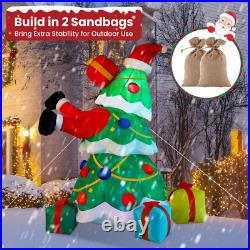 7FT Inflatable Christmas Yard Decorations Outdoor Christmas Decorations Inflat 7FT Inflatable Christmas Yard Decorations Outdoor Christmas Decorations Inflat