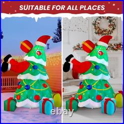 7FT Inflatable Christmas Yard Decorations Outdoor Christmas Decorations Inflat 7FT Inflatable Christmas Yard Decorations Outdoor Christmas Decorations Inflat
