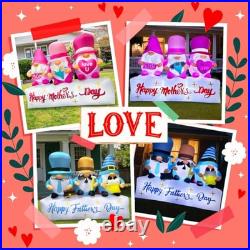 7FT Long Inflatable Happy Mother's Day Decorations, Father's Day Inflatable 7FT Long Inflatable Happy Mother's Day Decorations, Father's Day Inflatable