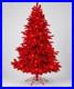 7FT_Red_Artificial_Christmas_Tree_Pre_Lit_Holiday_Xmas_Home_Decor_01_zr
