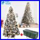 7_5FT_Artificial_Christmas_Tree_Prelit_Xmas_Snow_Flocked_Xmas_Holiday_Home_Decor_01_zuq