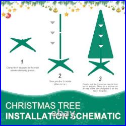 7.5FT Pop-Up Christmas Tree with 200 Warm White UL Lights Pre-Decorated 7.5FT Pop-Up Christmas Tree with 200 Warm White UL Lights Pre-Decorated