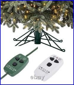 7.5FT PreLit Aspen Artificial Christmas Tree ColorChanging Radiant Micro LED Lig 7.5FT PreLit Aspen Artificial Christmas Tree ColorChanging Radiant Micro LED Lig