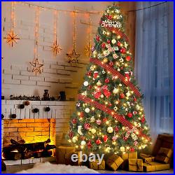 7.5FT Premium Spruce Artificial Holiday Christmas Tree for Home Office Party