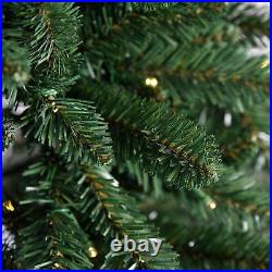 7.5Ft Christmas Tree Fiber Optic Pre-Lit Xmas Tree with LED Lights Christmas 7.5Ft Christmas Tree Fiber Optic Pre-Lit Xmas Tree with LED Lights Christmas