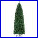 7_5Ft_Unlit_Hinged_Artificial_Spruce_Slim_Christmas_Tree_Green_Holiday_Decor_New_01_ywvp