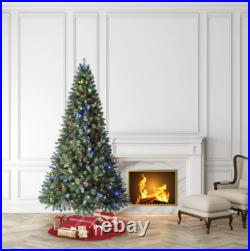 7.5' Benton Pine Artificial Christmas Tree with 300 LED Color-Changing Lights
