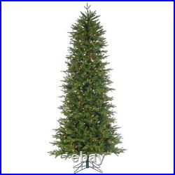 7.5' Crawford Pine Artificial Pre-Lit Christmas Tree with Power Pole