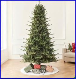 7.5 FEET Artificial Christmas Tree Fraser Fir PRE LIT with tree stand