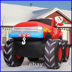 7.5 FT Long Christmas Inflatables Santa Claus Outdoor Decorations Blow up Yard S 7.5 FT Long Christmas Inflatables Santa Claus Outdoor Decorations Blow up Yard S