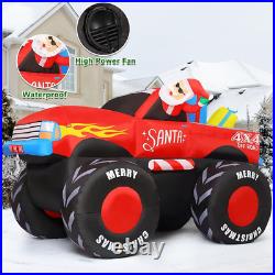 7.5 FT Long Christmas Inflatables Santa Claus Outdoor Decorations Blow up Yard S 7.5 FT Long Christmas Inflatables Santa Claus Outdoor Decorations Blow up Yard S