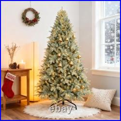 7.5 FT Prelit Artificial Christmas Tree Classic Spruce 550 light 2148 PE/PVC Tip