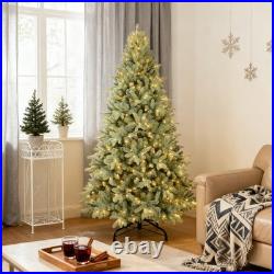 7.5 FT Prelit Artificial Christmas Tree Classic Spruce 550 light 2148 PE/PVC Tip