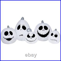 7.5 Foot Light-up Halloween Inflatable Nightmare Before Christmas 5 White