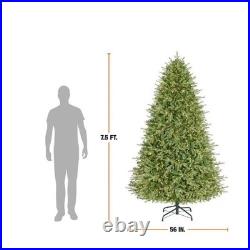 7.5 Ft Grand Duchess Twinkling Pre Lit Balsam Fir Christmas Tree T27 TikTok NEW