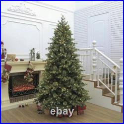 7.5 Ft Pre-lit Lighted Christmas Tree With 9 Color And Warm White Modes & Remote