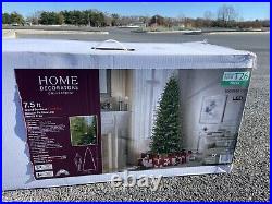 7.5 Ft Slim Grand Duchess Balsam Fir LED Pre Lit Artificial Christmas Tree