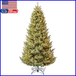 7.5' Pre-Lit Grand Spruce Green Artificial Christmas Tree with 2250 Lumadazzl