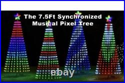 7.5' Synchronized Musical Pixel Christmas Tree /Gently Used 7.5' Synchronized Musical Pixel Christmas Tree /Gently Used