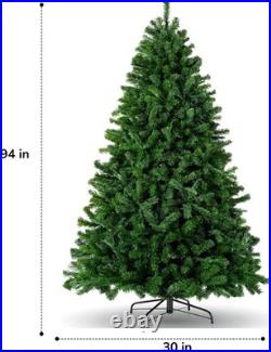 7.5 ft Pre-Lit LED Grand Duchess Balsam Fir Christmas Tree Prelit with 400 ct