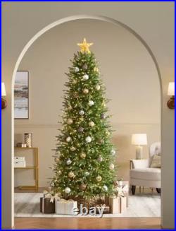 7.5 ft. Pre-Lit Slim Grand Duchess Twinkling Balsam Fir Christmas Tree T25