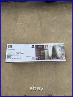 7.5 ft. Pre-Lit Slim Grand Duchess Twinkling Balsam Fir Christmas Tree T25