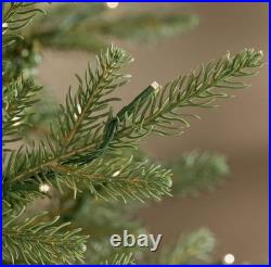 7.5 ft. Pre-Lit Slim Grand Duchess Twinkling Balsam Fir Christmas Tree T25 7.5 ft. Pre-Lit Slim Grand Duchess Twinkling Balsam Fir Christmas Tree T25