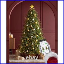 7.5 ft SMART FULL Grand Duchess Twinkling Balsam Fir LED Pre-Lit Tree T27