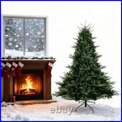 7.5 ft Spruce Artificial Christmas Tree with 2441 PE&PVC Branch Tips with Stand 7.5 ft Spruce Artificial Christmas Tree with 2441 PE&PVC Branch Tips with Stand