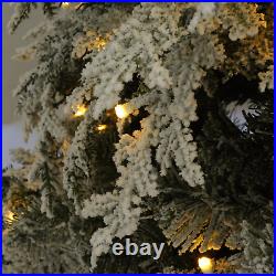 7.5ft Artificial Christmas Tree with 400 LED Lights and 1200 Bendable Branches 7.5ft Artificial Christmas Tree with 400 LED Lights and 1200 Bendable Branches