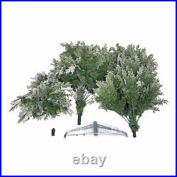 7.5ft Artificial Christmas Tree with 400 LED Lights and 1200 Bendable Branches 7.5ft Artificial Christmas Tree with 400 LED Lights and 1200 Bendable Branches