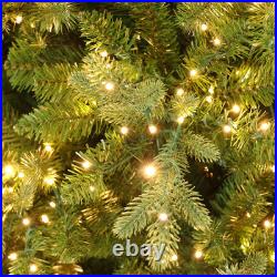 7.5ft New Kensington Pine Pre-lit Artificial Christmas Tree with LED Lights-Sale