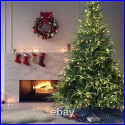 7.5ft Prelit Artificial Christmas Tree & 3348 PE/PVC Tips 400 Lights home decor 7.5ft Prelit Artificial Christmas Tree & 3348 PE/PVC Tips 400 Lights home decor
