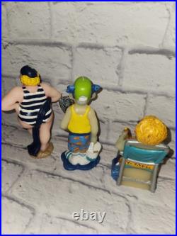 7 Boston Warehouse Fat Woman Lady Floating Man Swim Suit Beach Pool Candle Set