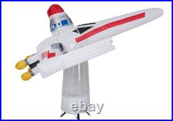 7' Christmas Light Inflatable Disney Star Wars R2D2 In X-Wing Fighter Scene Yard