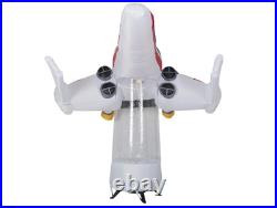 7' Christmas Light Inflatable Disney Star Wars R2D2 In X-Wing Fighter Scene Yard