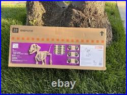 7 FOOT Skeleton Dog Skelly's Home Accent Halloween 2025 GREAT DEAL 05/25
