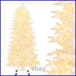 7 FT Artificial Xmas Tree with 1880 PE PVC Branch Tips 900 Warm White LED Lights 7 FT Artificial Xmas Tree with 1880 PE PVC Branch Tips 900 Warm White LED Lights