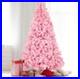 7_FT_Pink_Christmas_Tree_Premium_Hinged_Stand_Artificial_Tree_Holiday_Decor_01_ygw