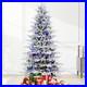 7_Ft_Prelit_Flocked_Christmas_Tree_Artificial_Fraser_Fir_400_Multicolor_Light_01_luqc