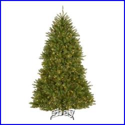 7 ft PreLit Dunhill Fir Full Artificial Christmas Tree, 700 Warm White LED Li