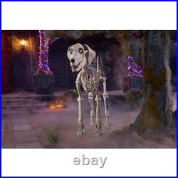 7 ft. Skeleton Dog Skelly's Home Accent Halloween Home Depot Fast Ship