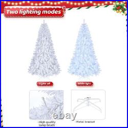 7ft 1346 Branches Automatic Tree Structure PVC Material 500 Lights Cool Color 8