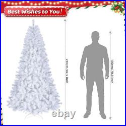 7ft 1346 Branches Automatic Tree Structure PVC Material 500 Lights Cool Color 8