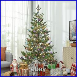 7ft Artificial Sparse Cedar Christmas Tree with LED Lights 7ft Artificial Sparse Cedar Christmas Tree with LED Lights